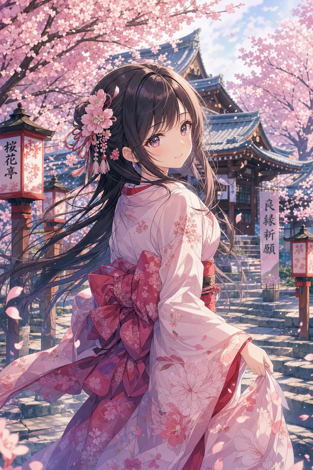 Anime style AI generated picture