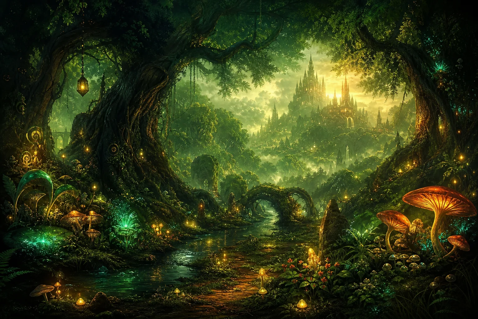 Fantasy concept AI generated art
